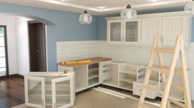 Kitchen Cabinet Assembly